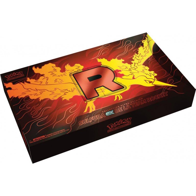 Coffret Ultra Premium Sulfura Ex de la Team Rocket - pokemachine974