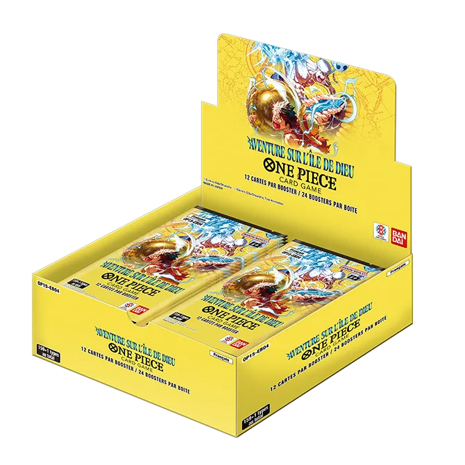 Display 24 boosters OP15 - Aventure sur l'Île de Dieu - pokemachine974
