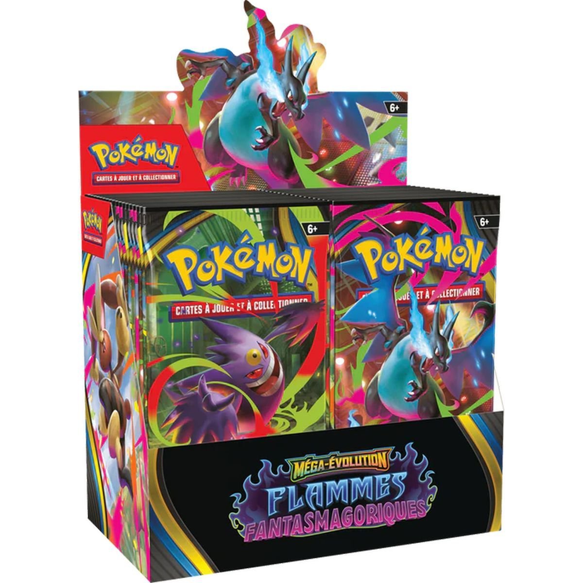 Display Mega - Evolution : Flammes Fantasmagoriques [ME02] - pokemachine974